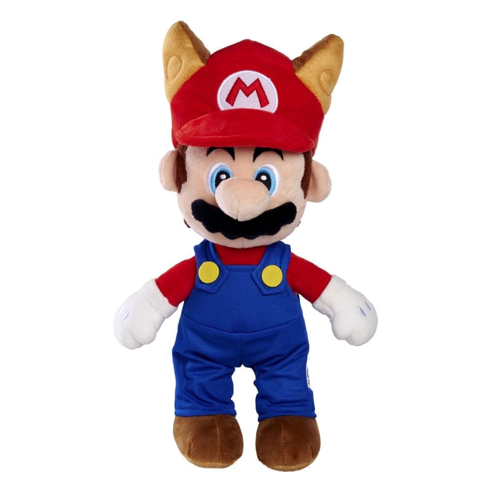 Super Mario Pehmolelu Tanooki Mario 30 cm
