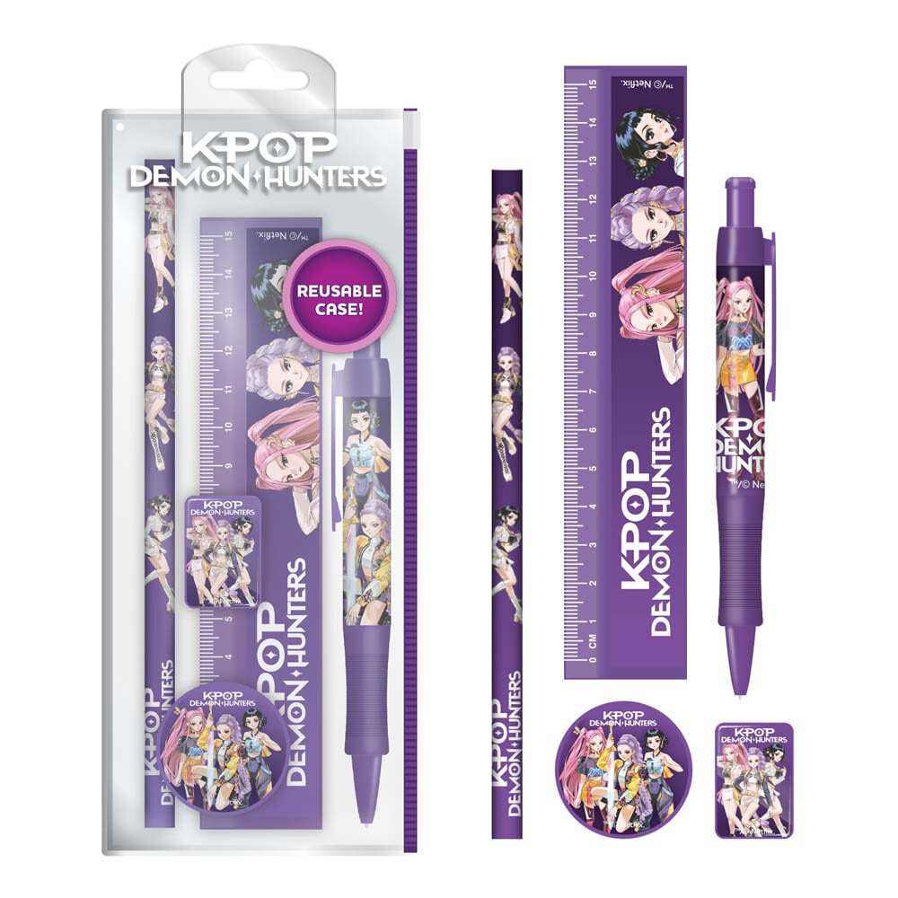 K-Pop Demon Hunters Koulusetti 5 kpl