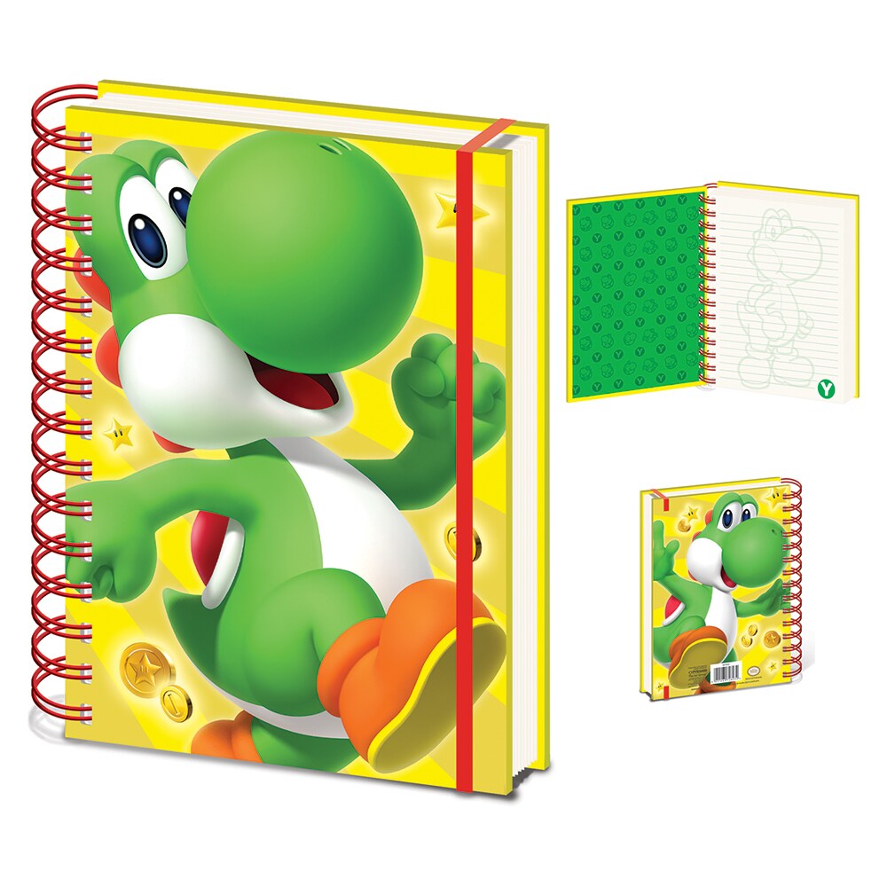 Super Mario Bros, Muistikirja A5 Yoshi