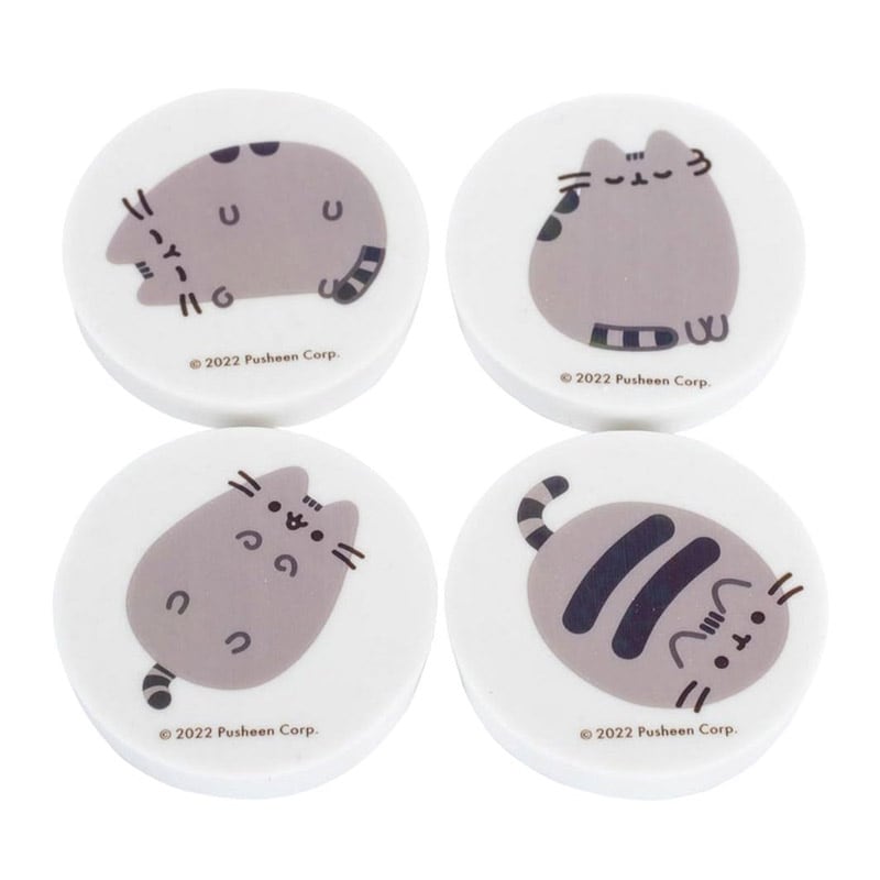 Pusheen Pyyhekumit 4 kpl