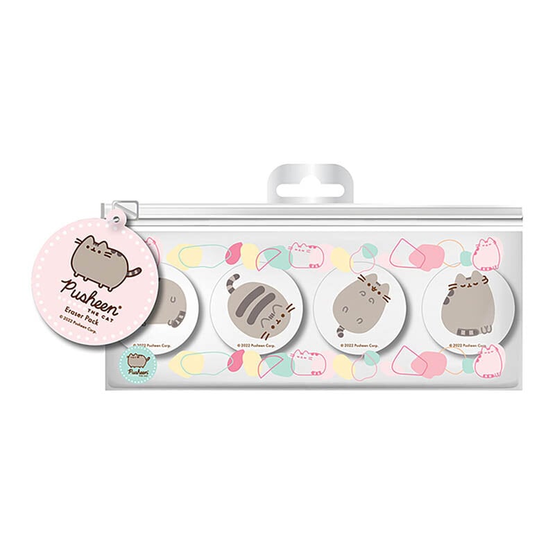 Pusheen Pyyhekumit 4 kpl
