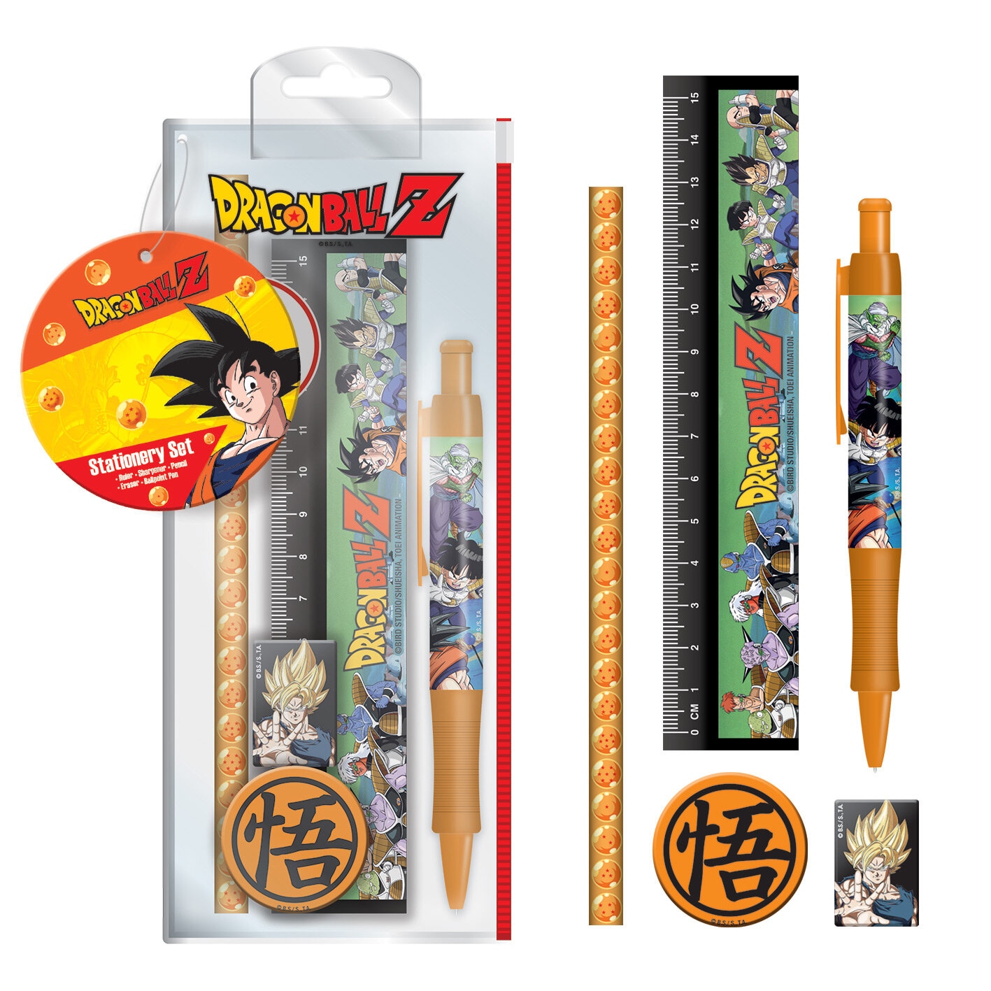 Dragon Ball - Koulusetti 5 kpl