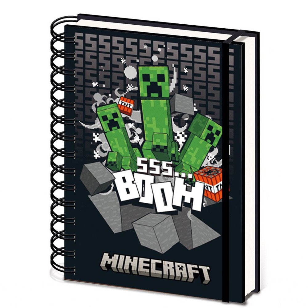 Minecraft 3D Muistikirja A5