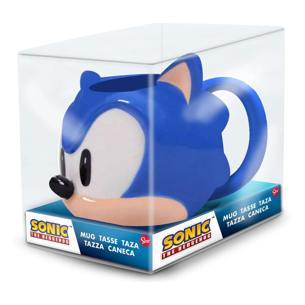 Sonic The Hedgehog - Posliinimuki 3D 385 ml