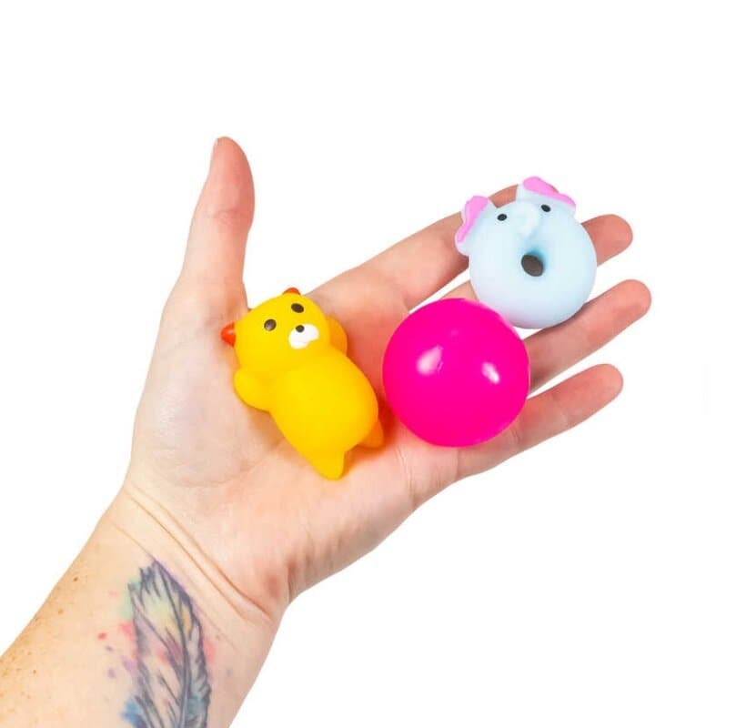 Squeeze ja Squish lelut 20 kpl