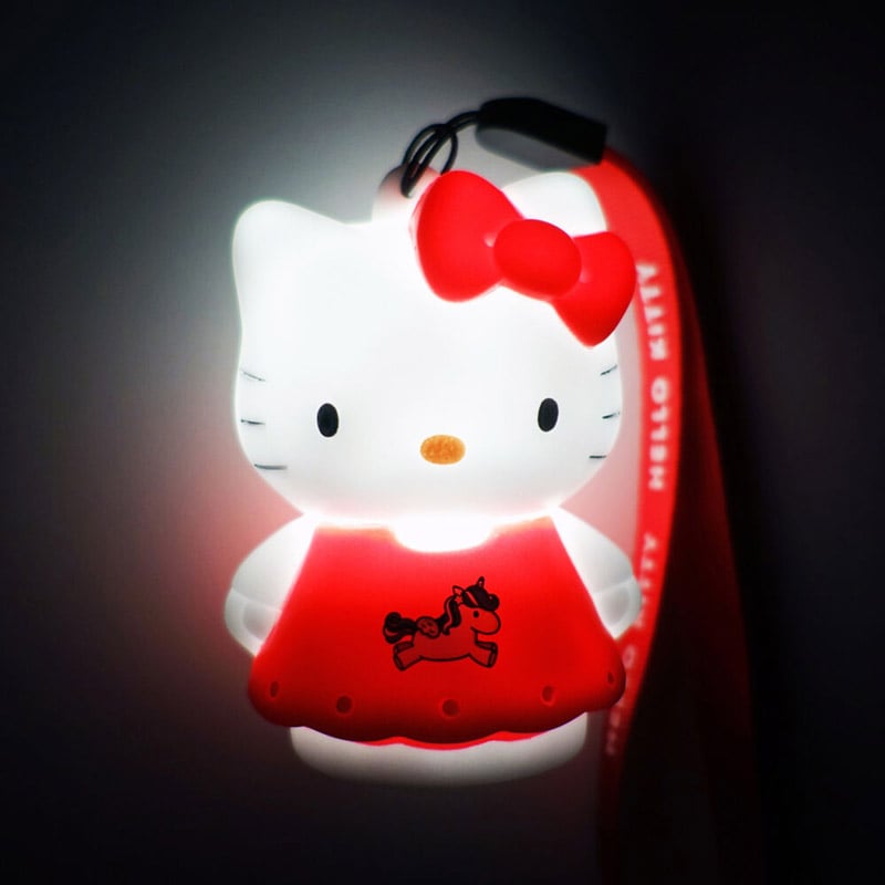 Hello Kitty hahmo LED-valolla 8 cm