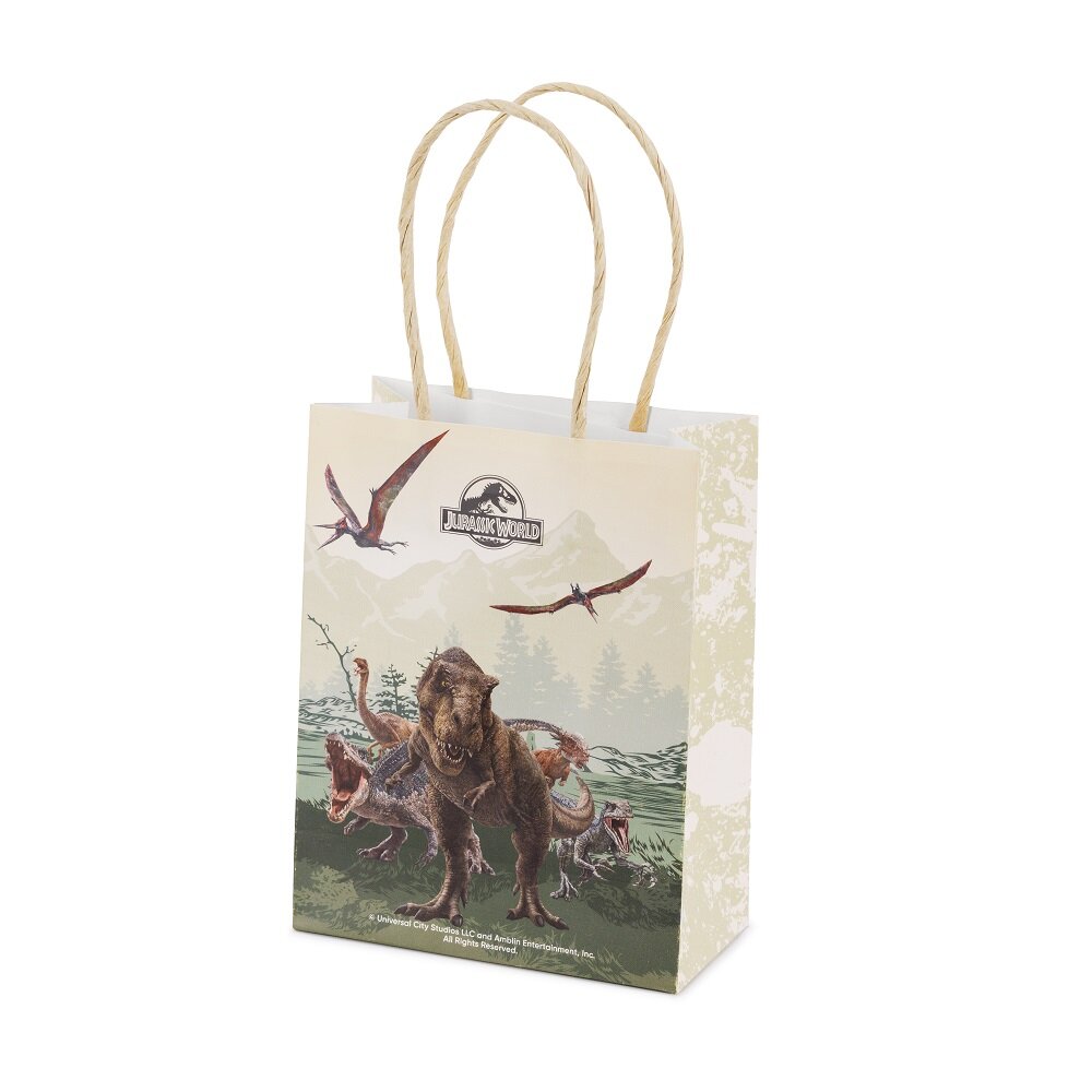 Jurassic World Juhlapussit paperista 6 kpl