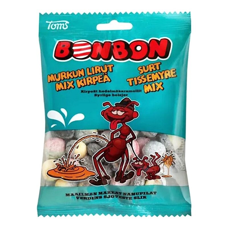 BonBon Murkun Lirut Mix Kirpeä 125 grammaa