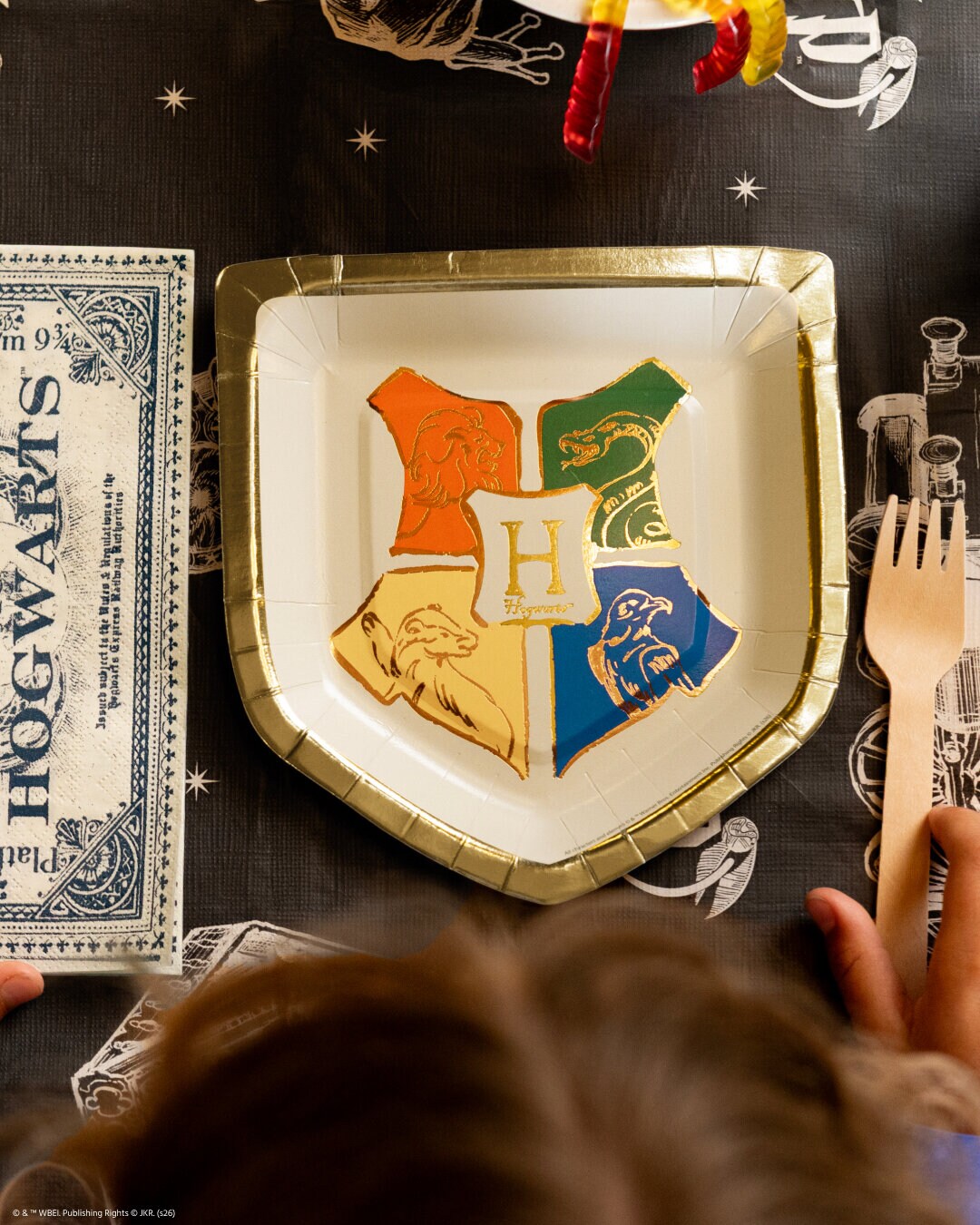 Harry Potter Tylypahka Lautaset 6 kpl