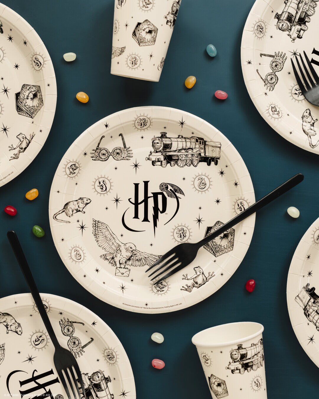 Harry Potter Lautaset 6 kpl
