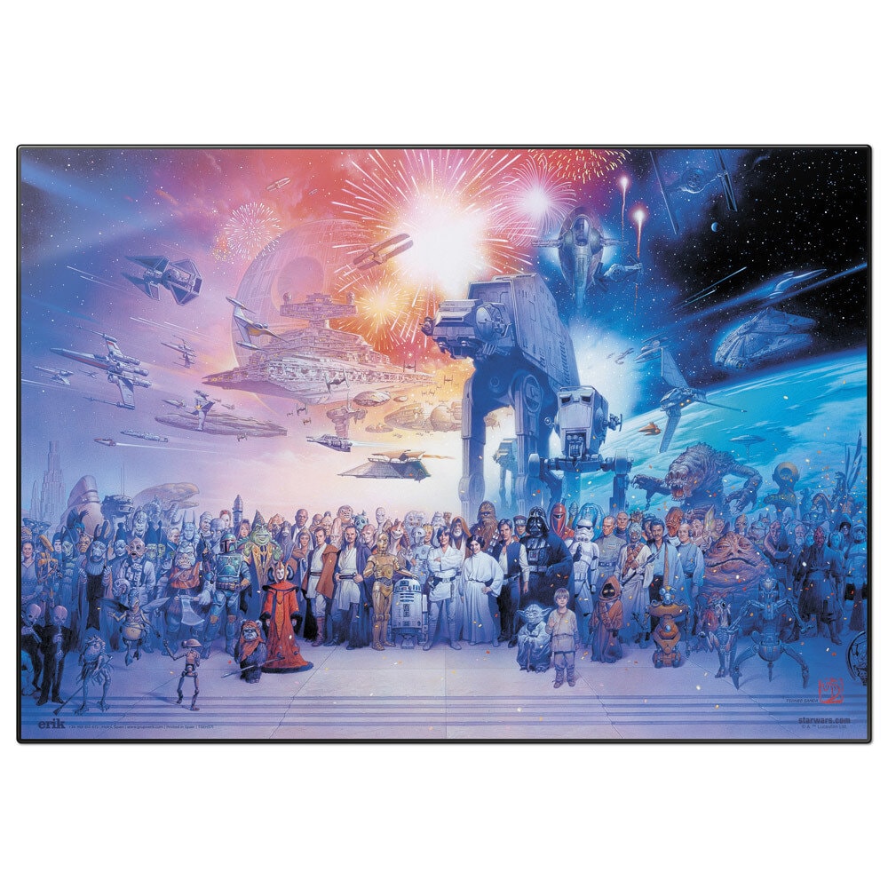 Star Wars Työpöytäalusta Universumi 35 x 50 cm