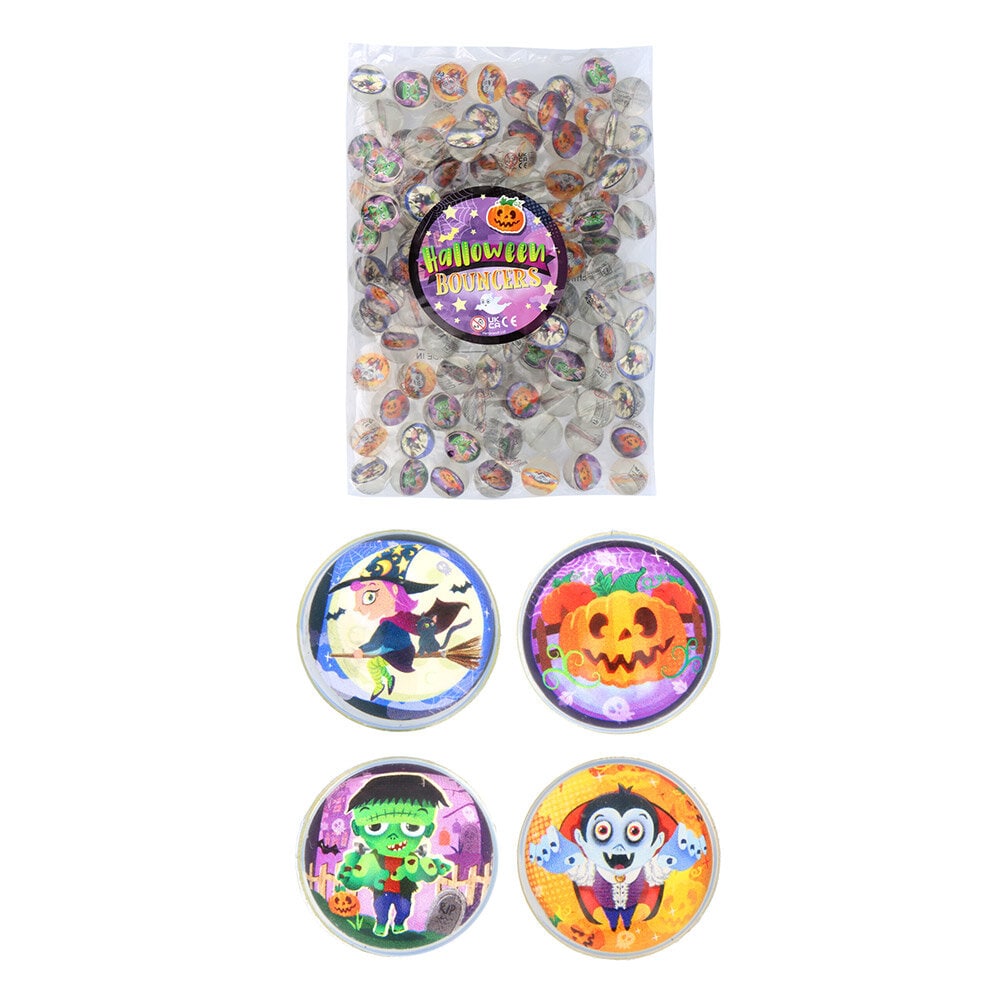 Superpallo halloween-kuvalla