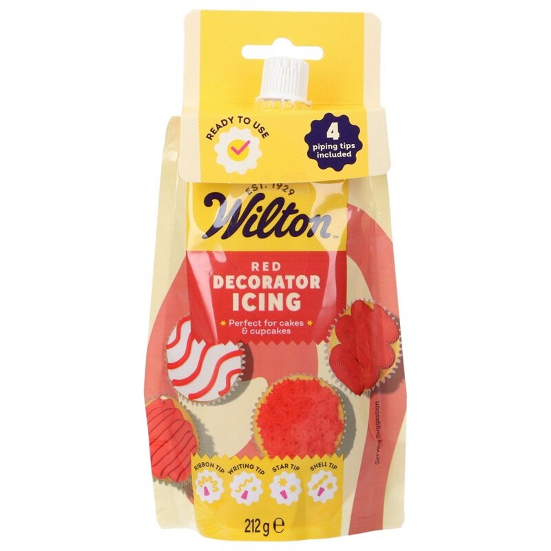 Wilton Punainen Kuorrute 212 g