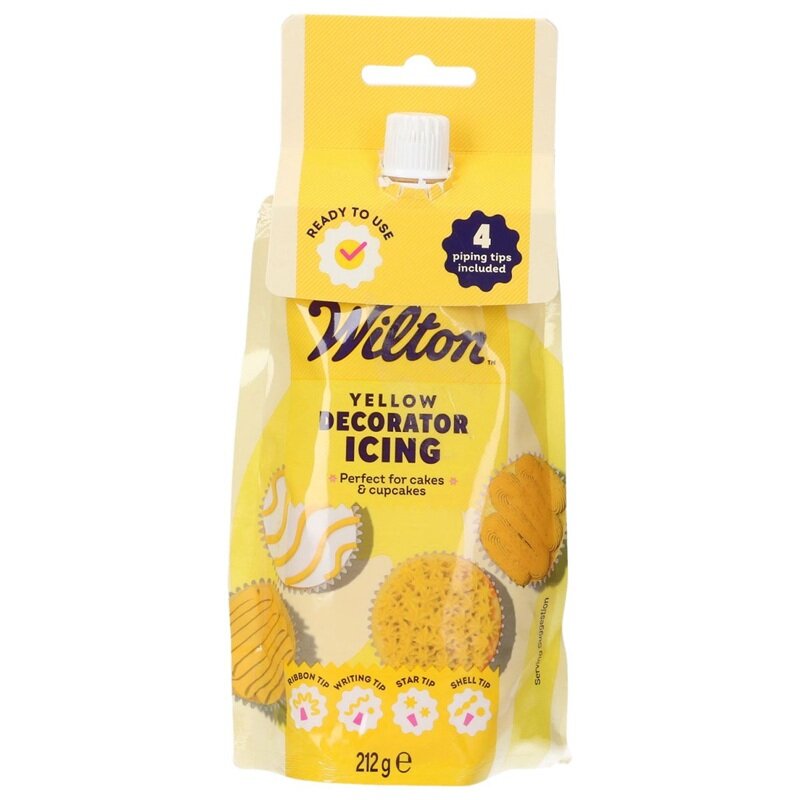 Wilton Keltainen Kuorrute 212 g