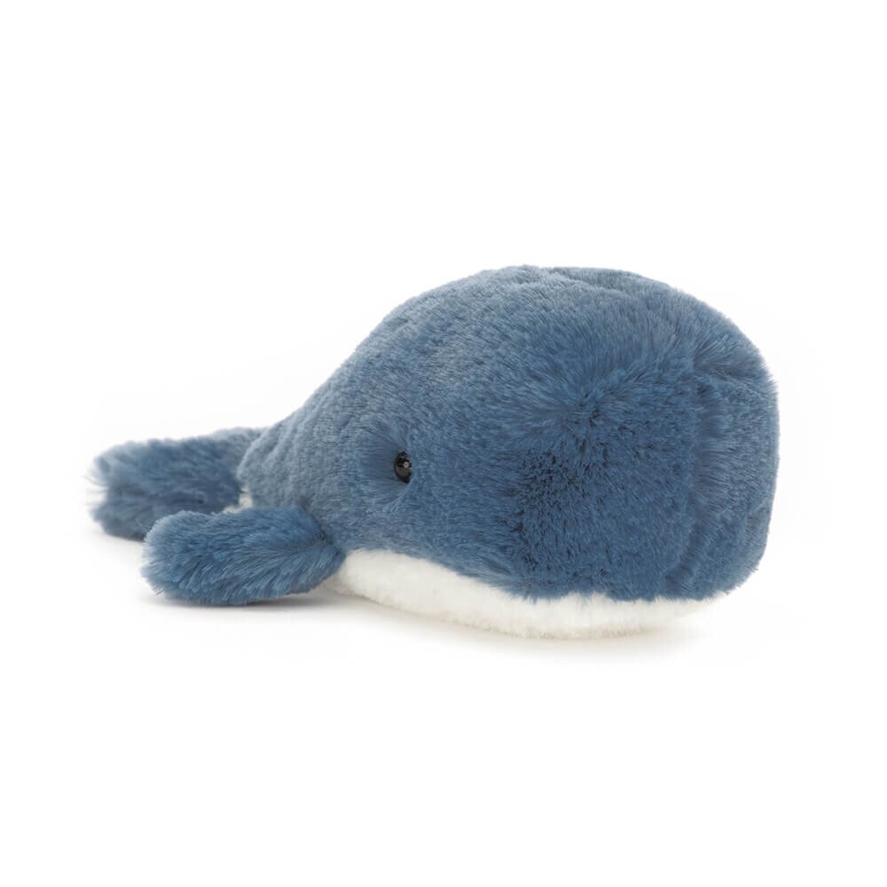 Jellycat - Tummansininen valas 15 cm