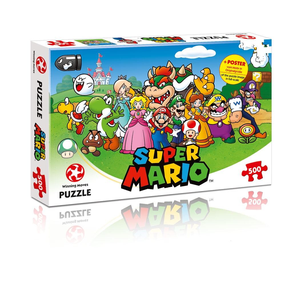 Super Mario Bros - Palapeli Mario with Friends 500 palaa