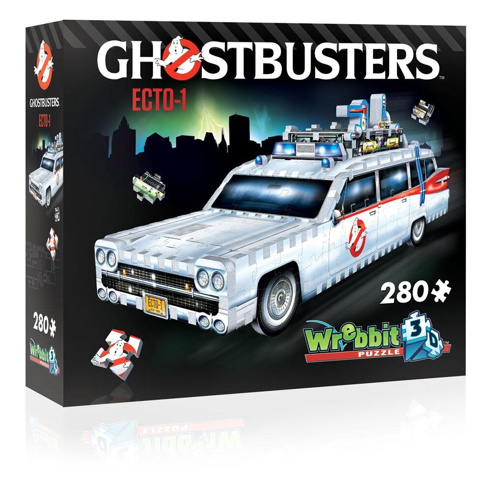 Wrebbit 3D Palapeli, Ghostbusters Ecto-1 280 palaa