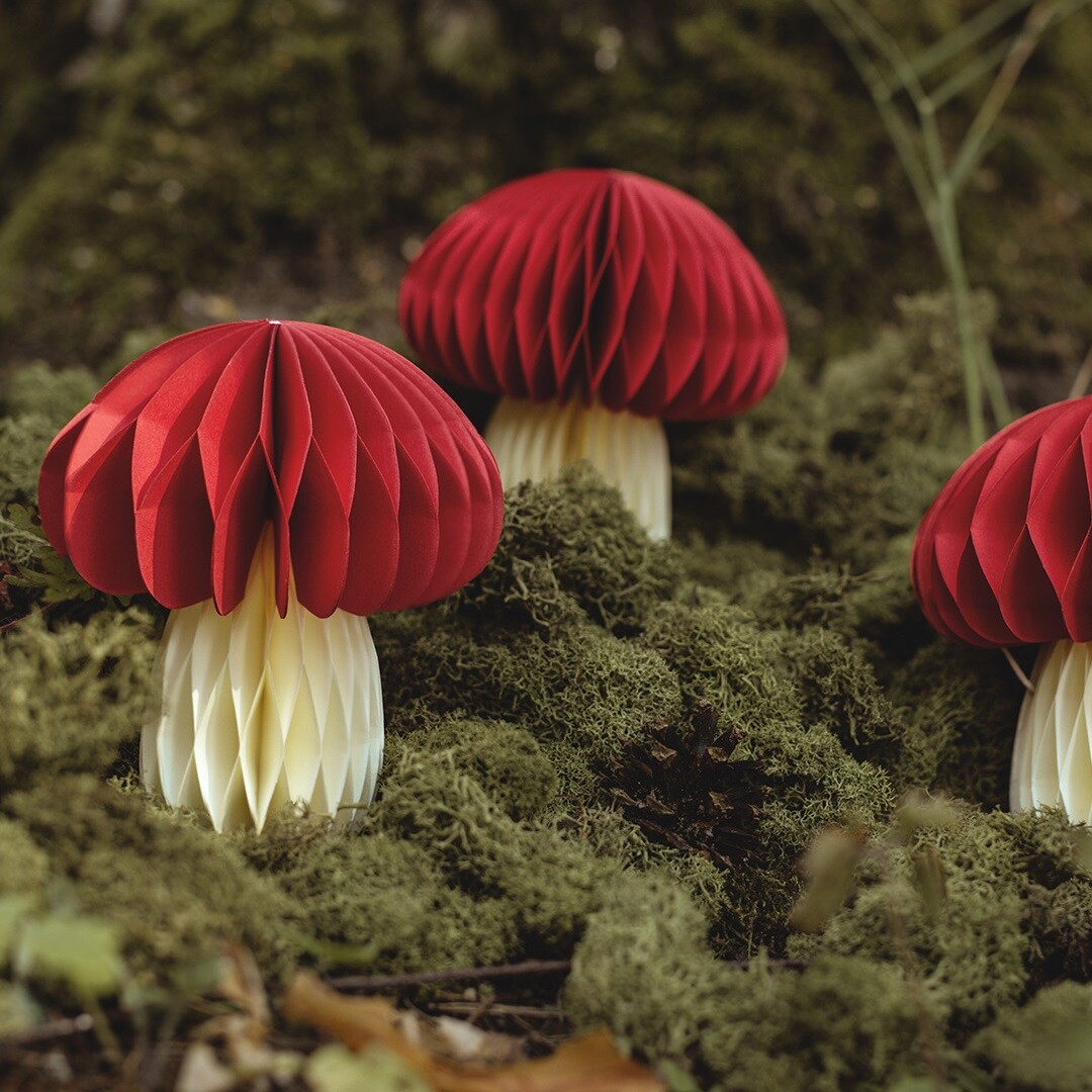 Metsäsieni Hunajakennokoriste 12,5 cm