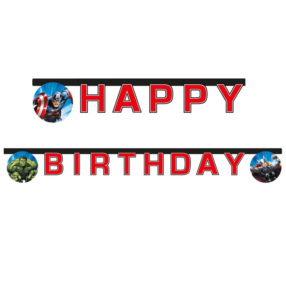 Avengers Viirinauha Happy Birthday