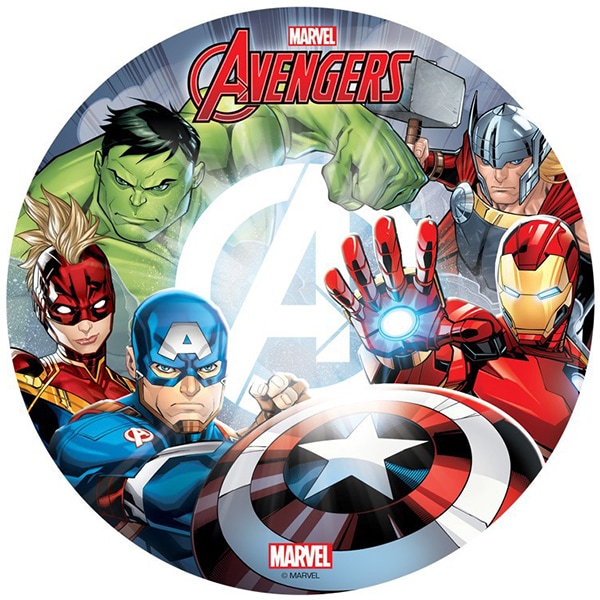 Kakkukuva Avengers - Vohveli 20 cm