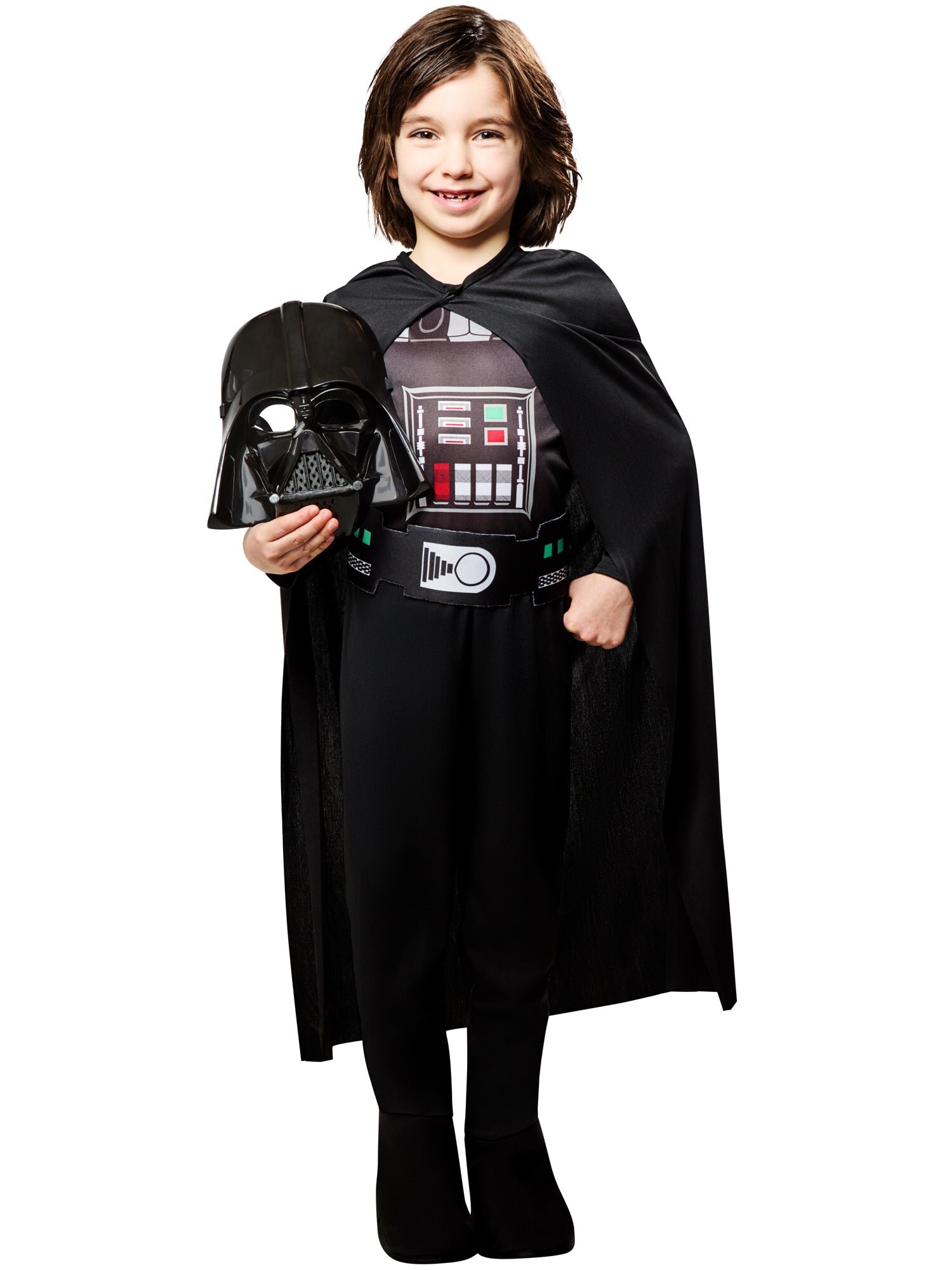 Darth Vader Naamiaisasu Lapsille 7-8 vuotta (122-128 cm)