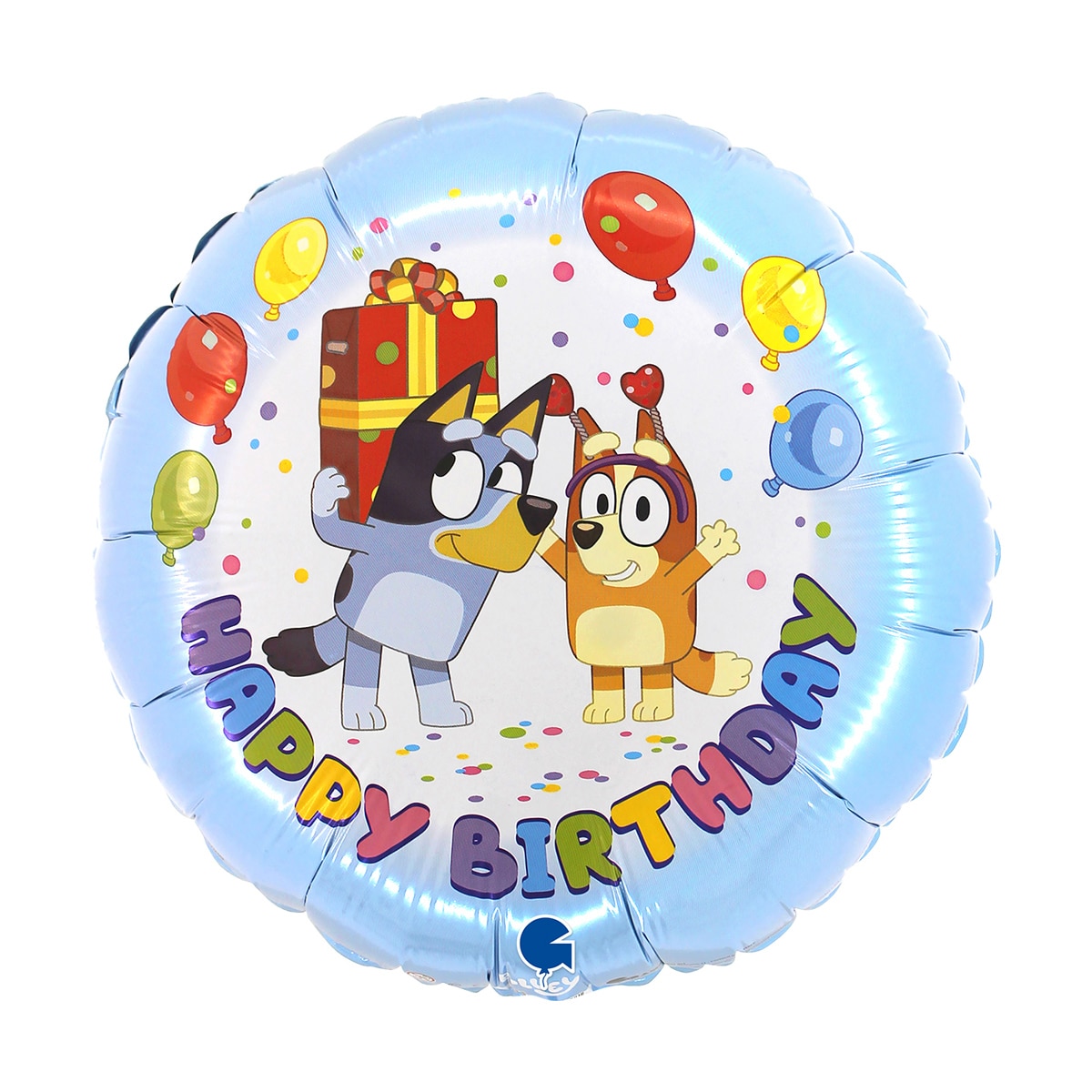 Bluey - Folioilmapallo Happy Birthday 46 cm