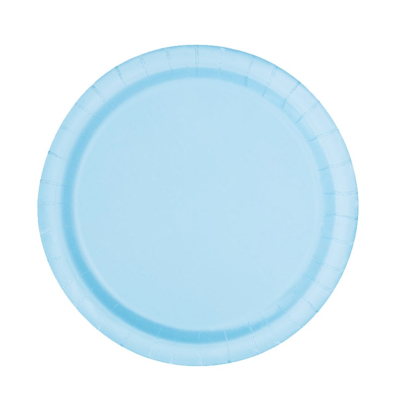 Lautaset 17 cm Vaaleansininen 8 kpl