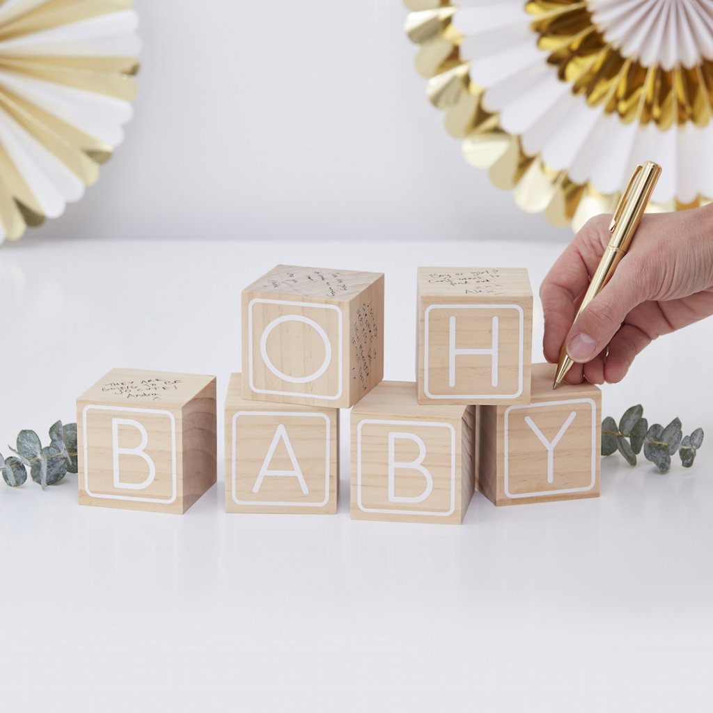 Oh Baby, Puupalikat Babyshower-juhliin