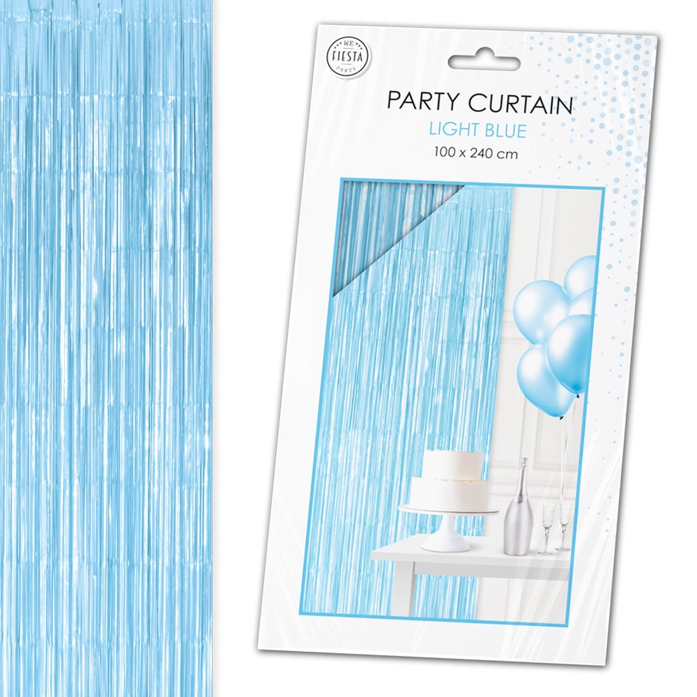 Backdrop Taustaverho Vaaleansininen 100 x 240 cm