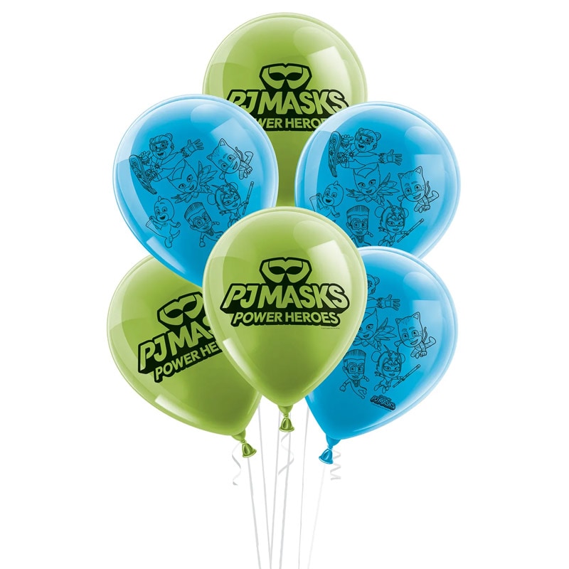 PJ Masks - Ilmapallot 10 kpl
