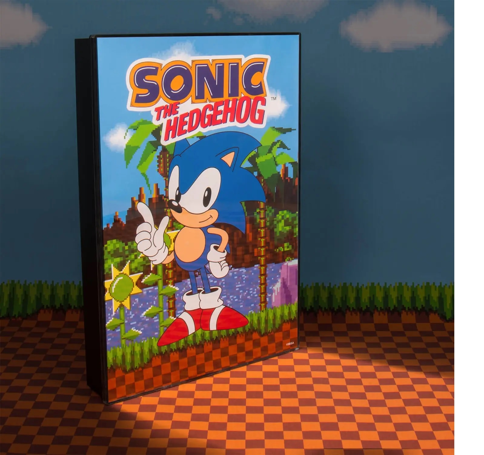 Sonic The Hedgehog - Lamppu Juliste