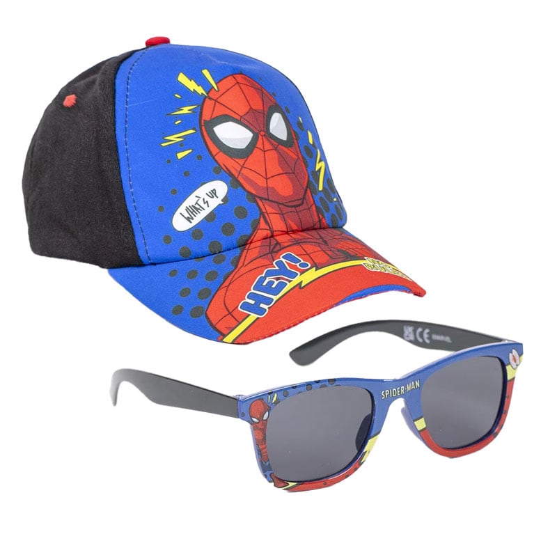 Spiderman - Lippis ja aurinkolasit lapsille