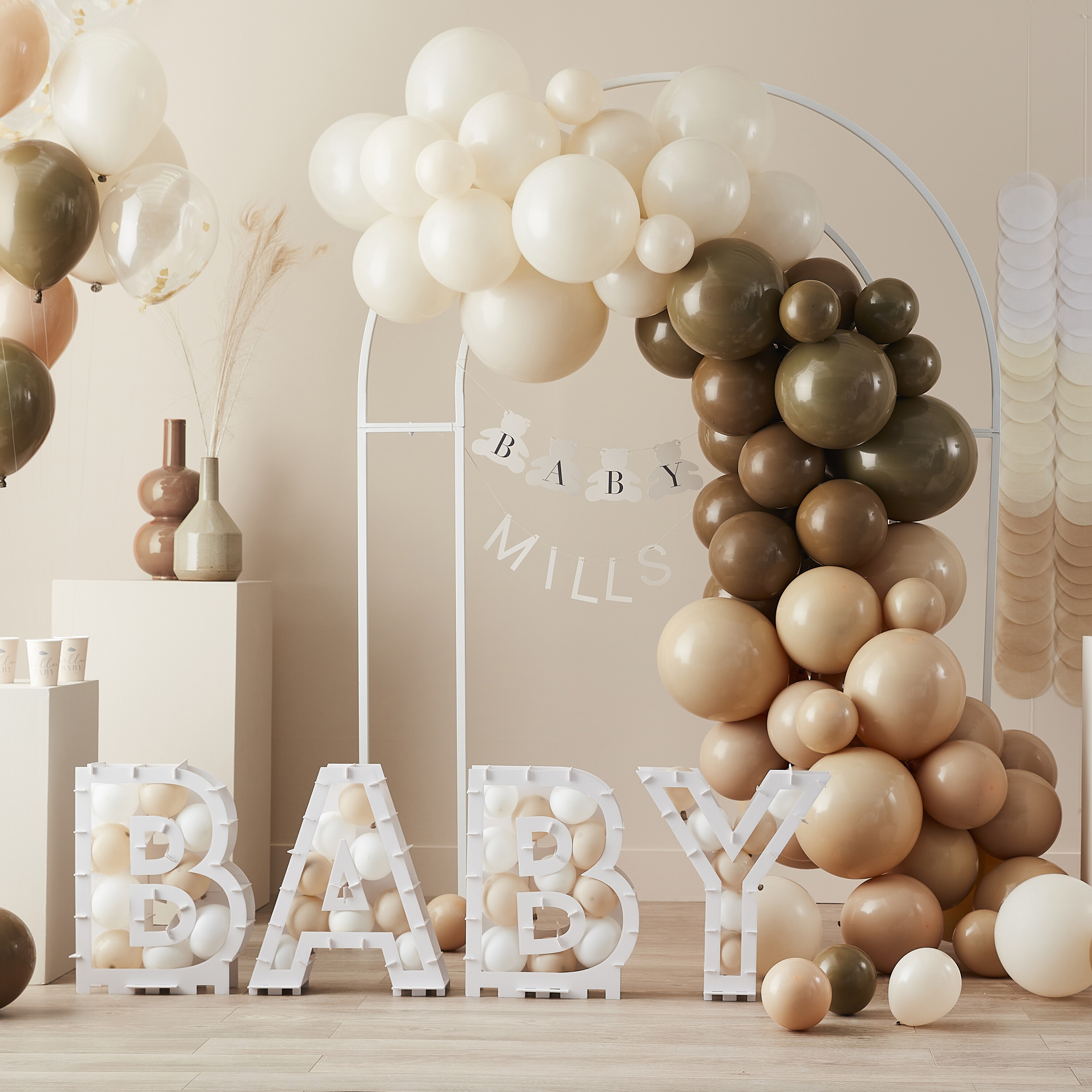 Teddy Bear Babyshower, Baby-viiri nallekarhuilla