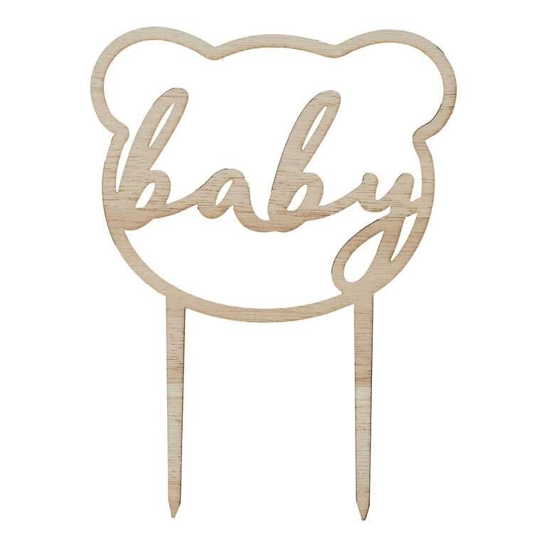 Teddy Bear Babyshower, Kakkukoriste baby