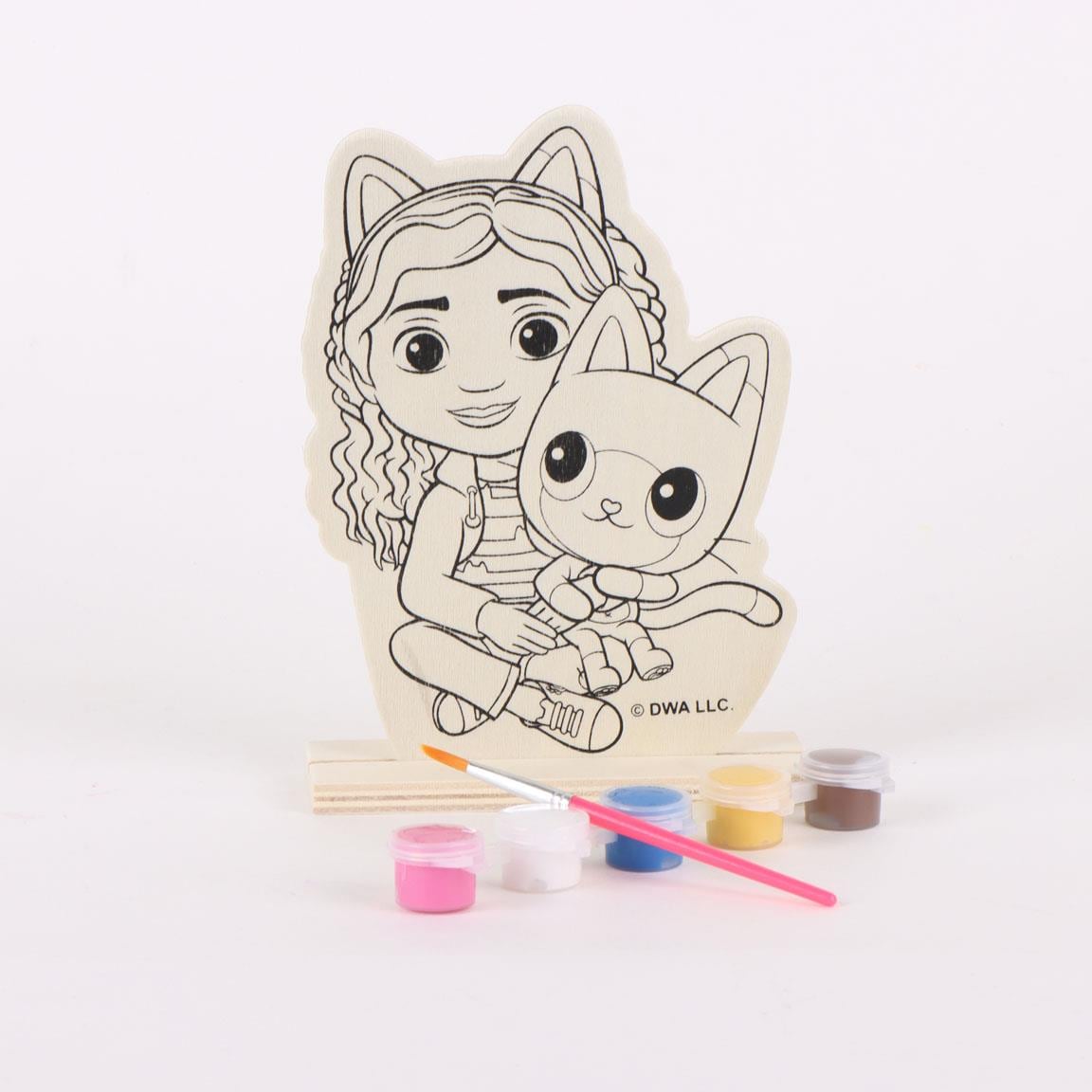 Gabby's Dollhouse - Puuhahmo maalattavaksi