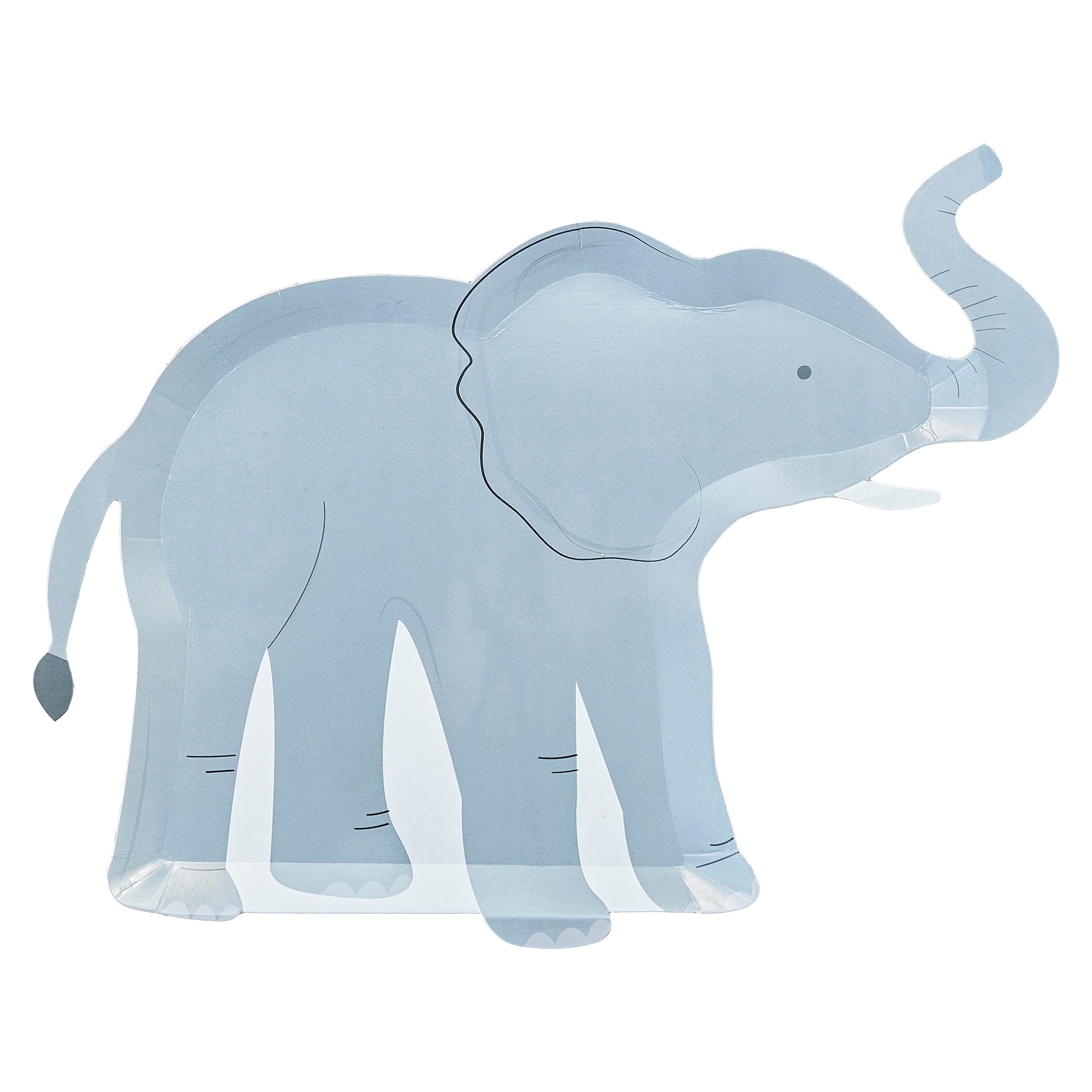 Let´s Go Wild Lautaset, Elefantti 8 kpl