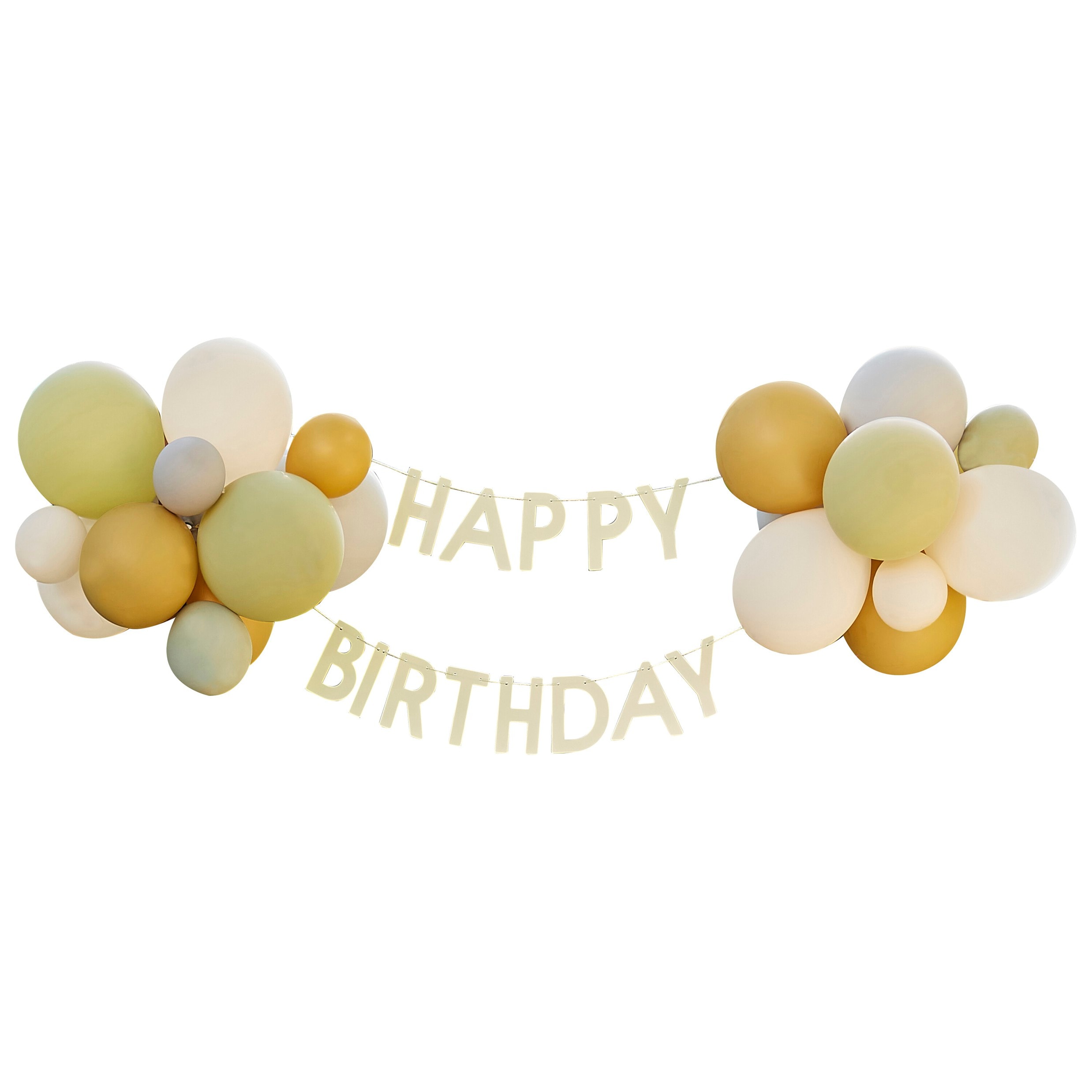 Let´s Go Wild, Happy Birthday viiri ilmapalloilla