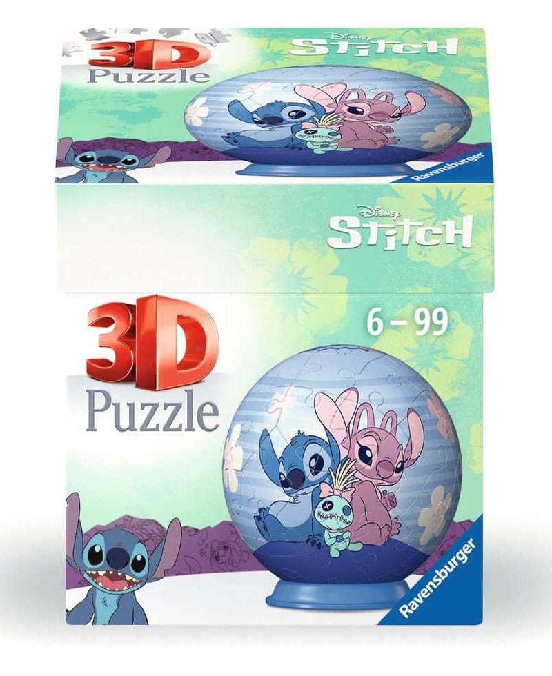 Ravensburger 3D-palapeli - Lilo & Stitch 54 palaa