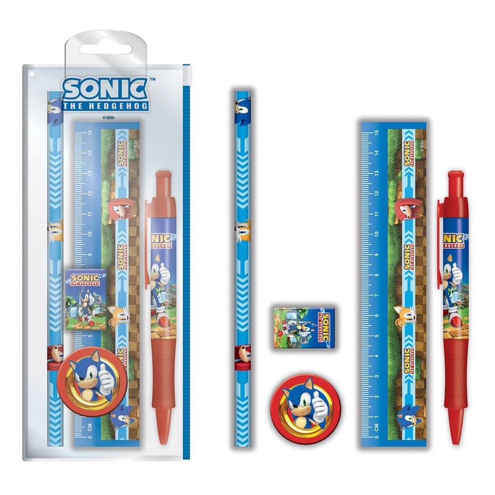 Sonic the Hedgehog - Koulusetti 5 kpl